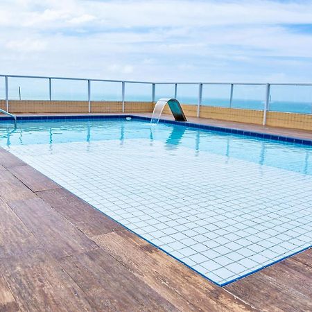 Apto C Wi-Fi A Beira-Mar Na Praia Jardim Real Sp Apartamento Praia Grande  Exterior foto