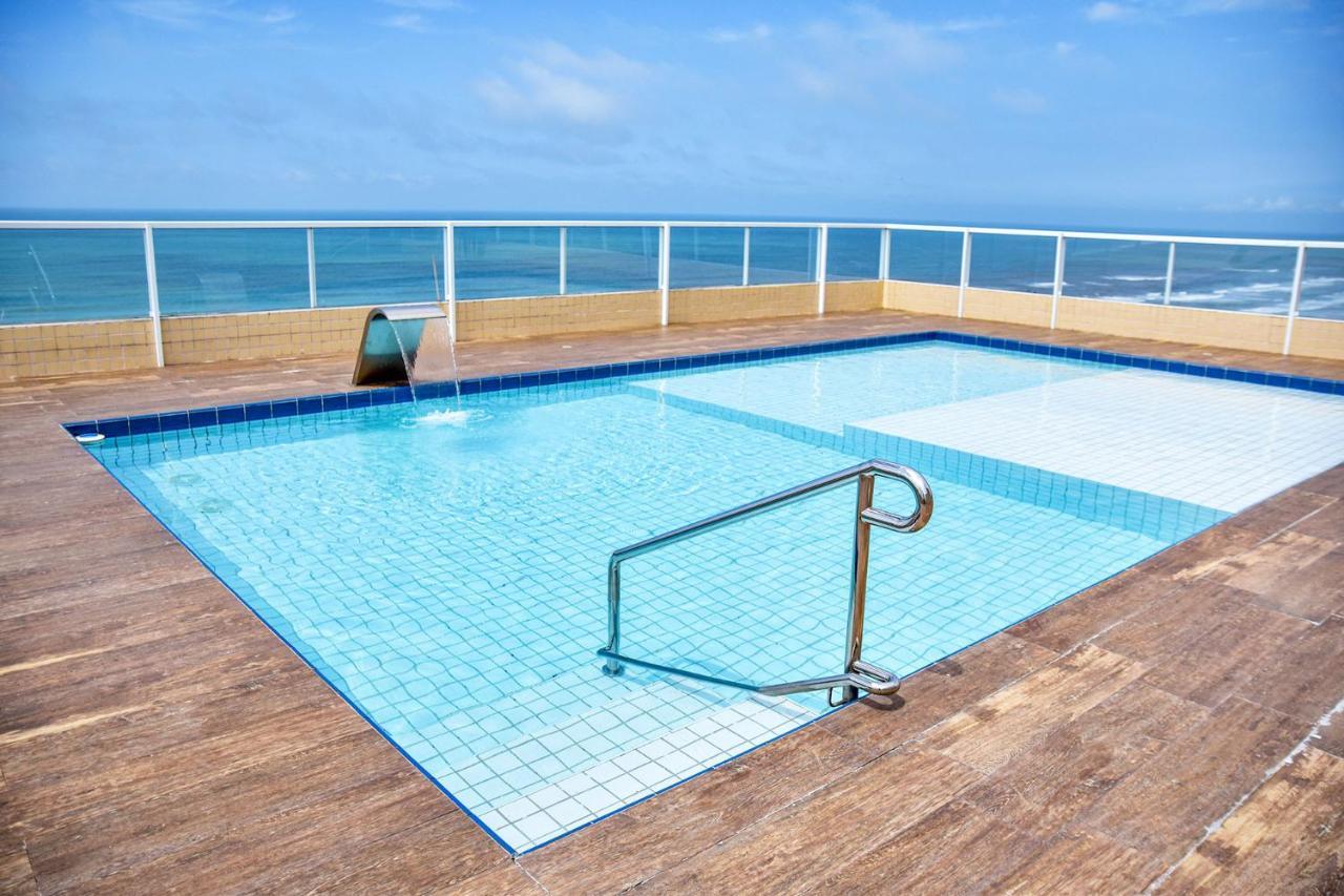 Apto C Wi-Fi A Beira-Mar Na Praia Jardim Real Sp Apartamento Praia Grande  Exterior foto