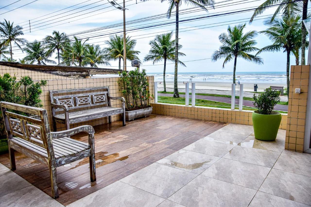 Apto C Wi-Fi A Beira-Mar Na Praia Jardim Real Sp Apartamento Praia Grande  Exterior foto